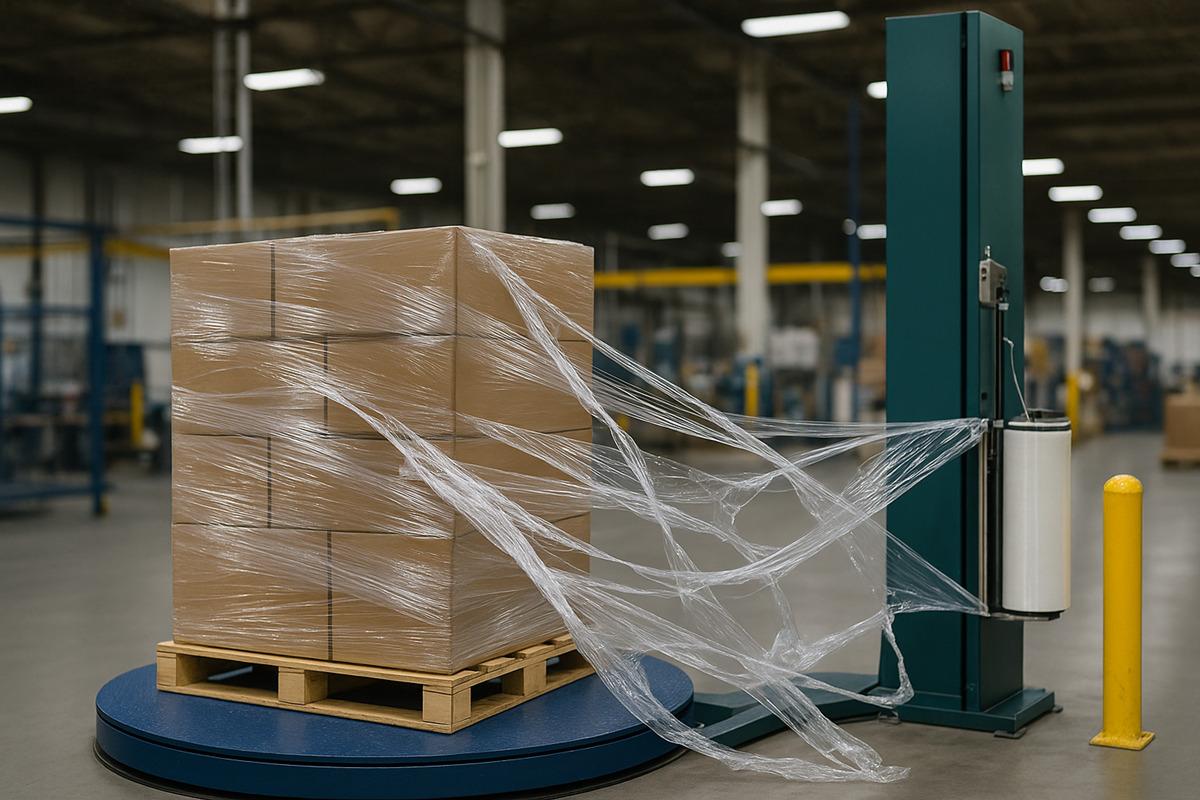 Solving the problem of film breaking or not wrapping tightly